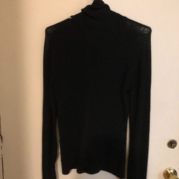 BEBE Black Turtleneck - Picture 2 of 4